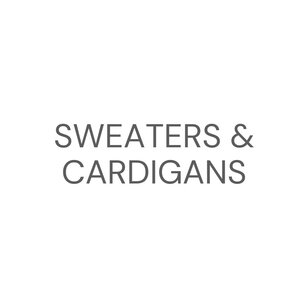 sweaters - cardigans
