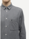 Samsoe Samsoe Liam shirt - Grey Melange