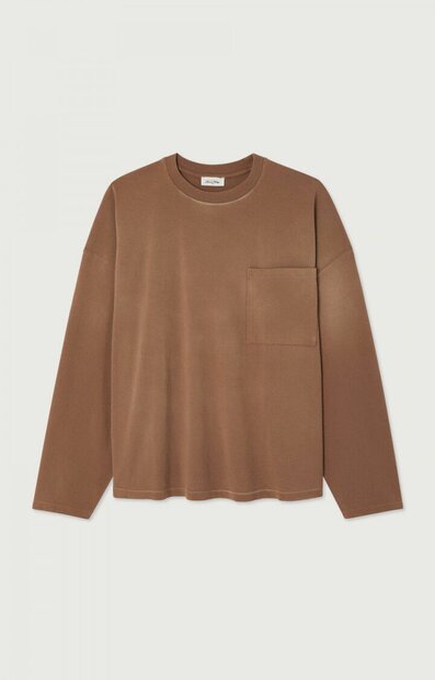 American Vintage Afoma longsleeve - Latte