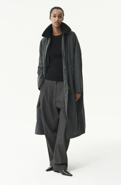Welter Shelter long coach washed - Washed Black