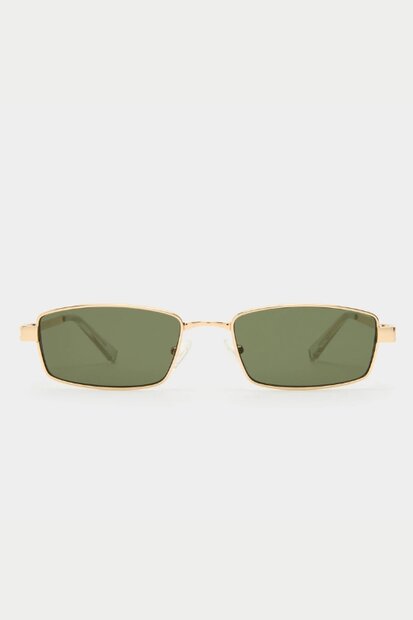 Le Specs Bizarro - Bright Gold Clear