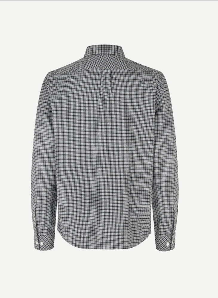 Samsoe Samsoe Liam shirt - Grey Melange