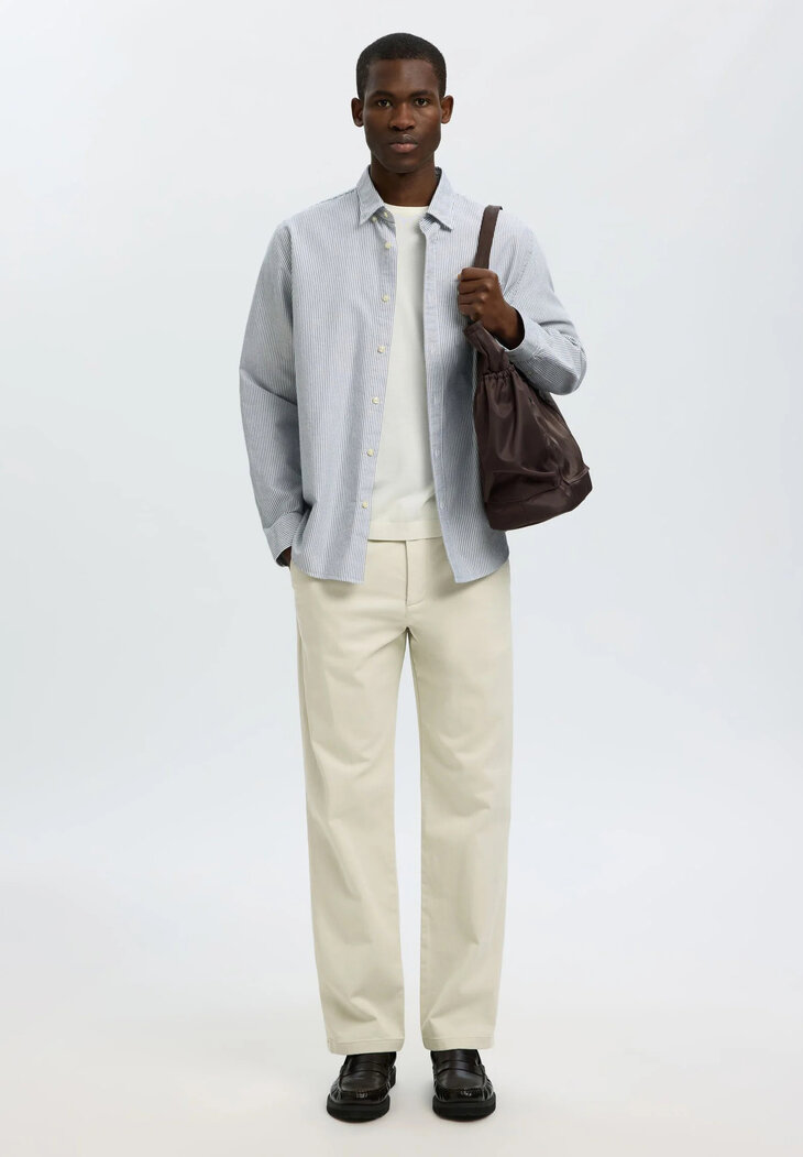 Selected Homme Miles loose twill pants