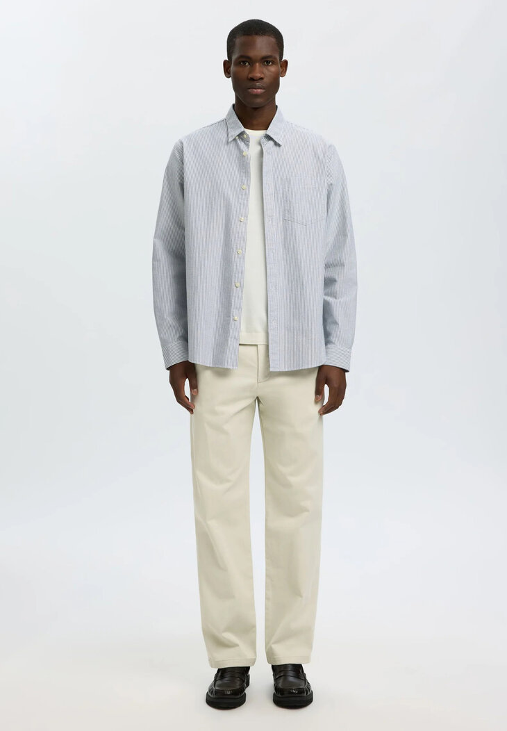Selected Homme Miles loose twill pants