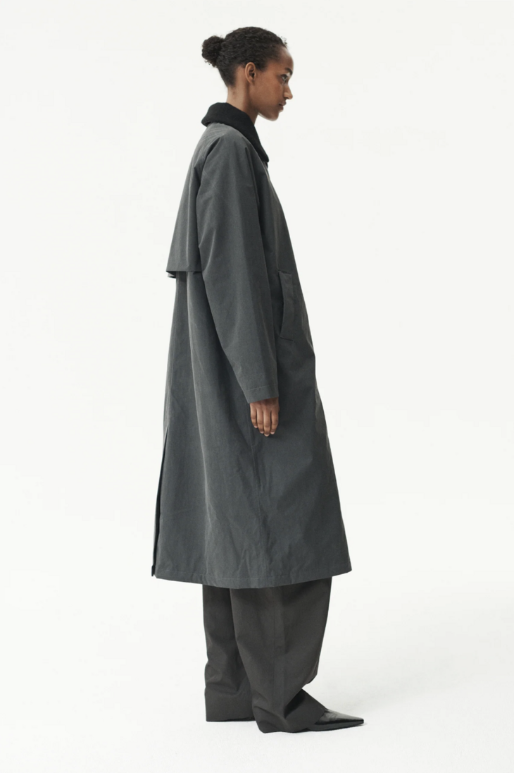 Welter Shelter long coach washed - Washed Black