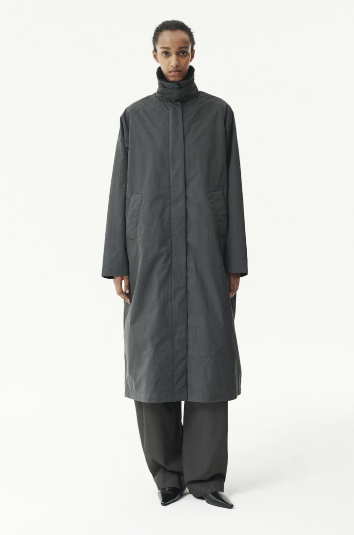 Welter Shelter long coach washed - Washed Black