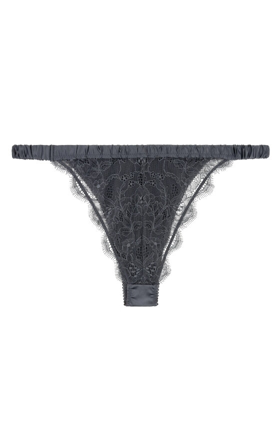 Love Stories Charlotte Tanga-style briefs - Antracite Grey