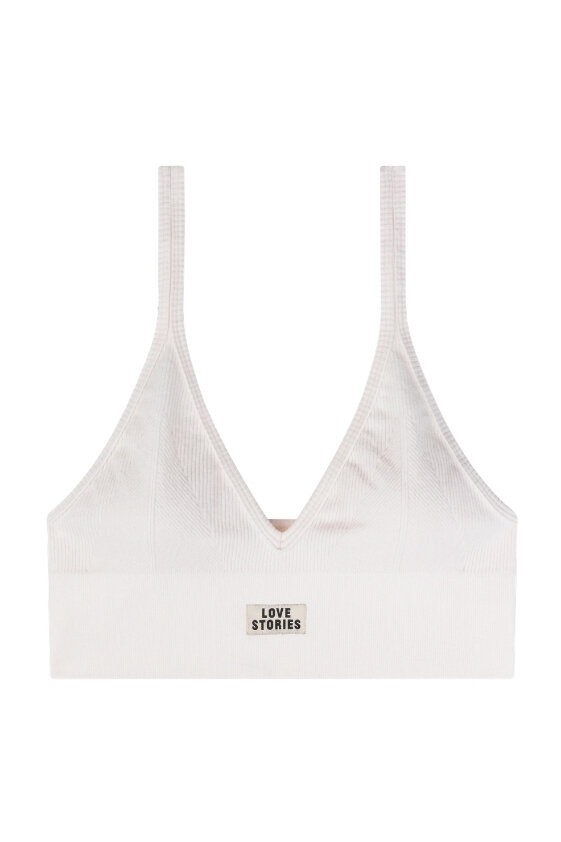 Love Stories Posey sporty bralette - White