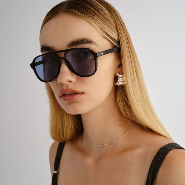 Le Specs Tragic Magic - Black Navy Mono
