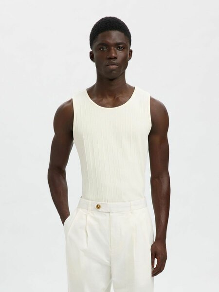 Selected Homme Dean rib tanktop