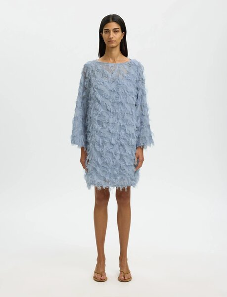 Selected Femme maline relaxed boat neck dress