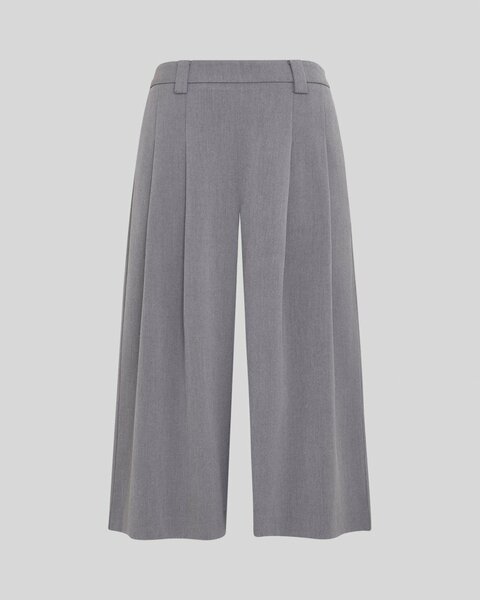 MSCH Maryla Henrika culotte pants - Grey Melange
