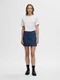 Selected Femme Clair wrap denim skirt