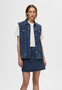 Selected Femme Clair SL denim vest 