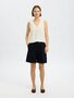 Selected Femme Linna linen top - White
