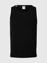 Selected Homme Dean rib tanktop - Black