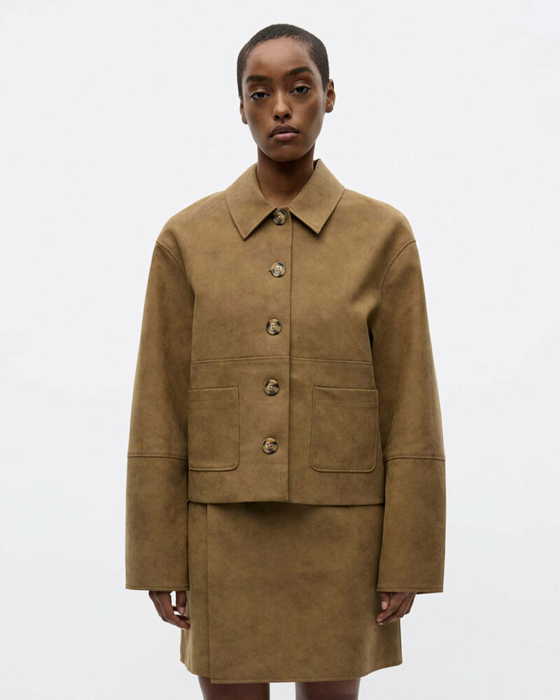 Envii Tucson faux leather jacket