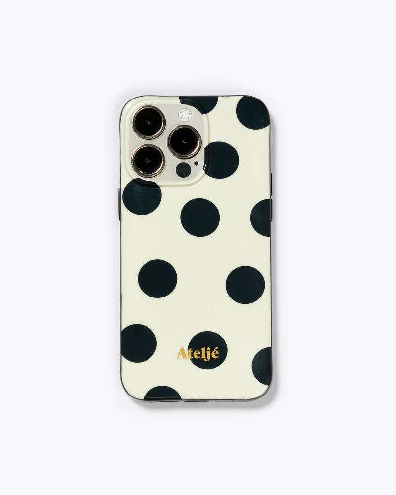 Ateljé Ivory Polkadot phone case 