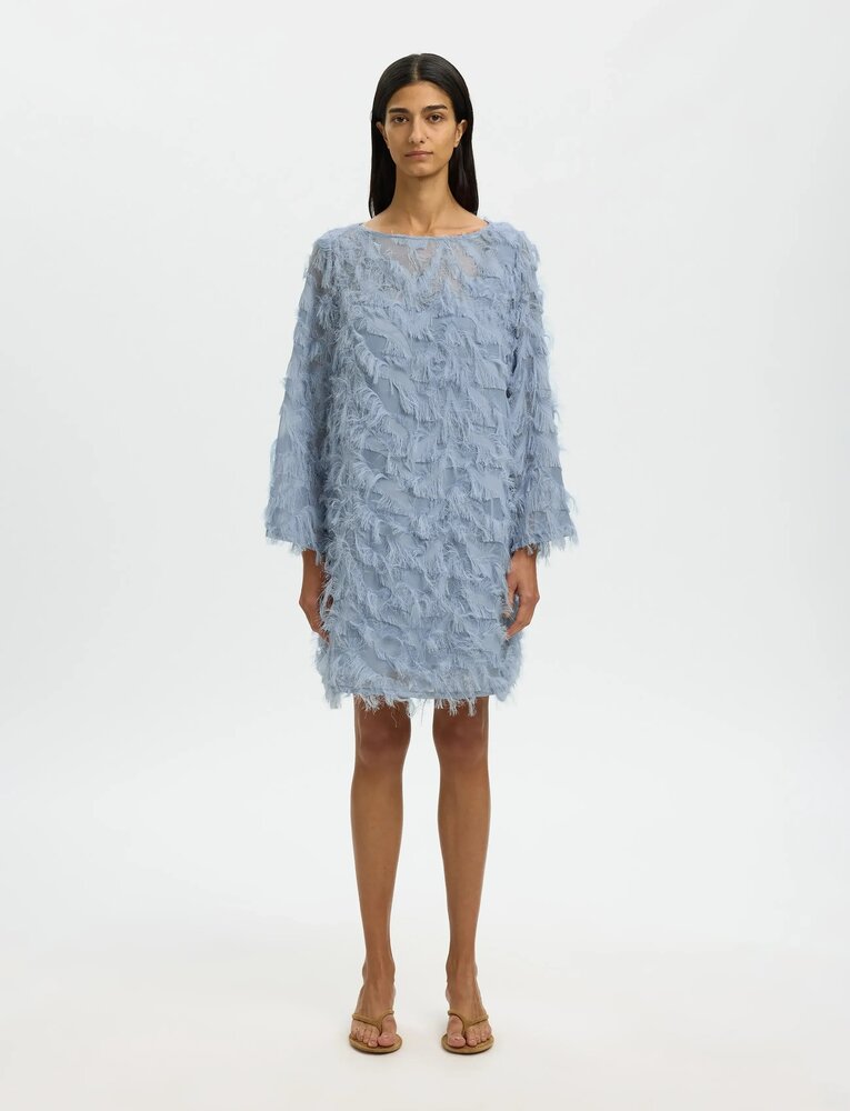 Selected Femme maline relaxed boat neck dress