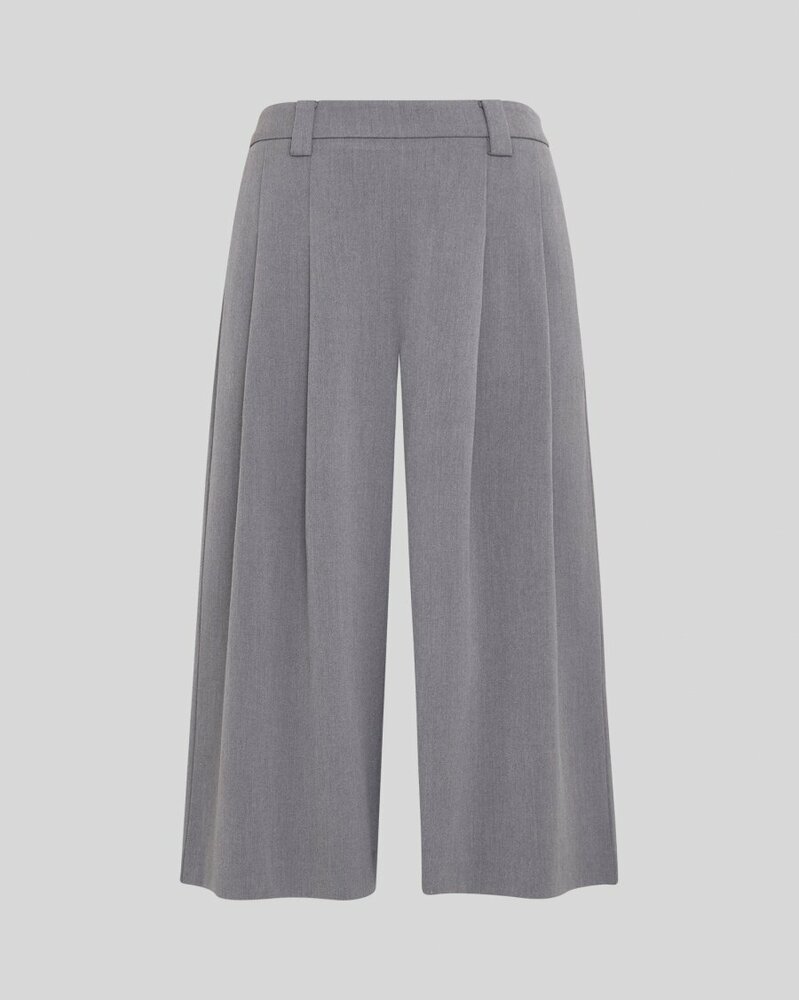 MSCH Maryla Henrika culotte pants - Grey Melange