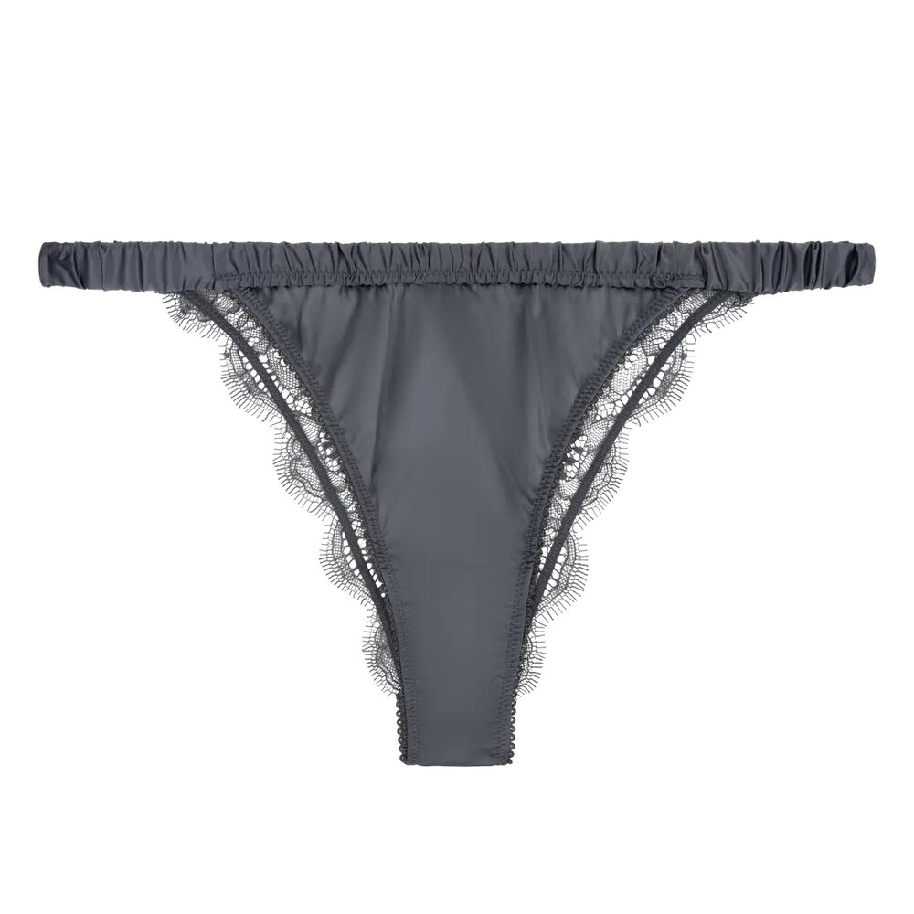 Love Stories Charlotte Tanga-style briefs - Antracite Grey